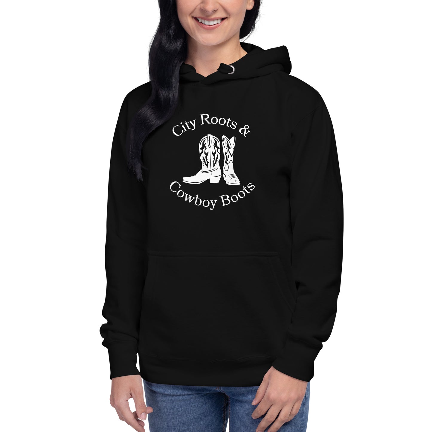 City Roots & Cowboy Boots Hoodie