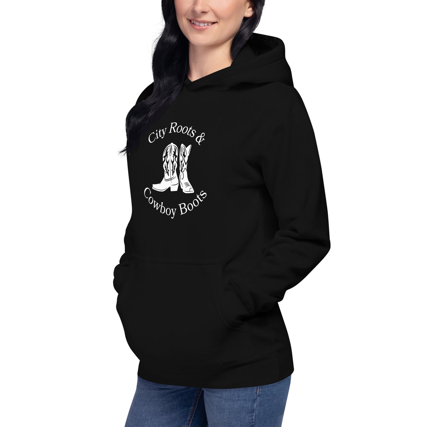 City Roots & Cowboy Boots Hoodie