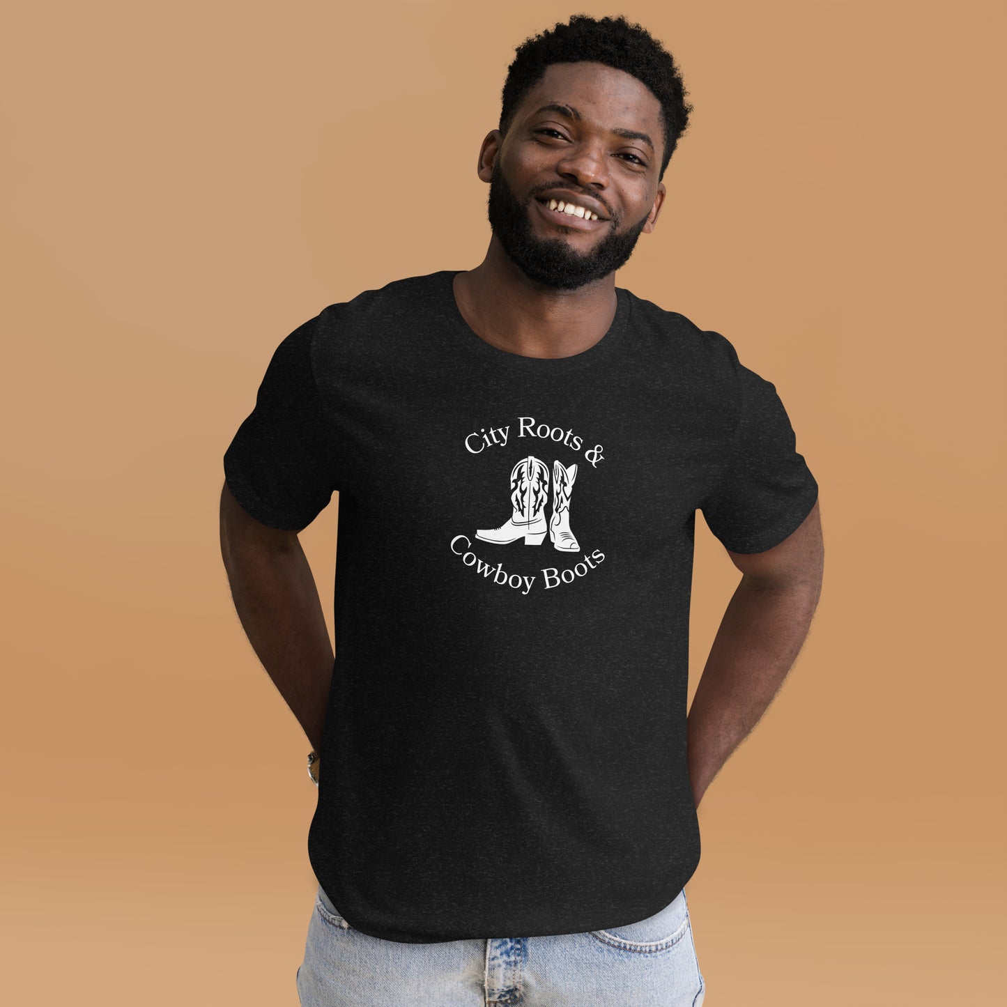 City Roots & Cowboy Boots T-shirt